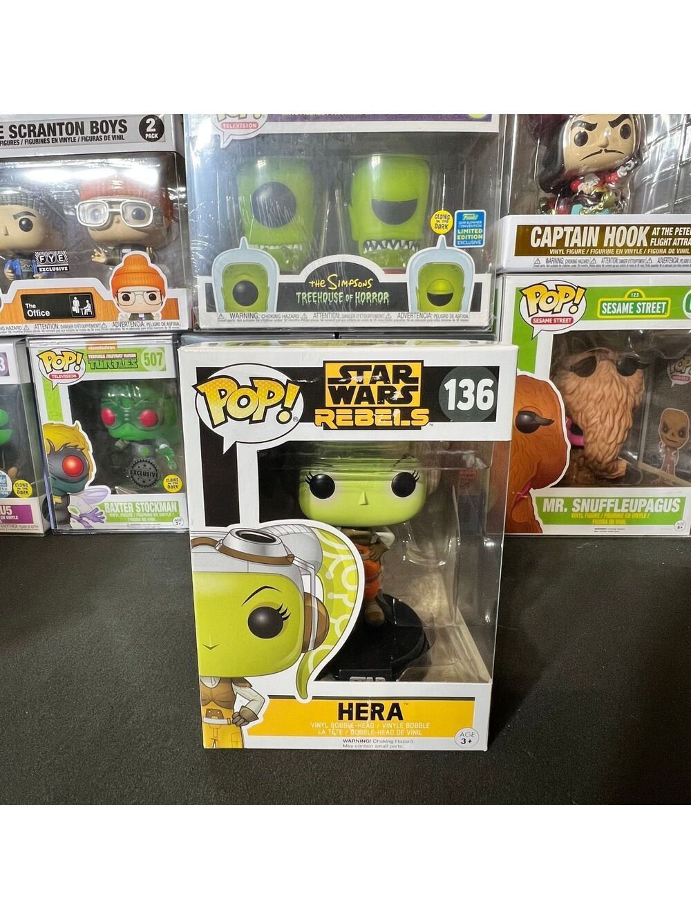 Funko Pop Star Wars Rebels Hera 136 Vinyl Bobble-Head Figure Syndulla Disney